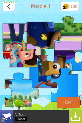 Jigsaw Puzzles For Kids: Paw Patrol Edition screenshot 2