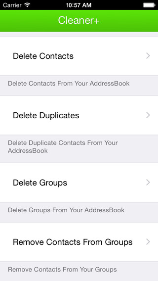 Cleaner+ Delete Merge Duplicate Contacts