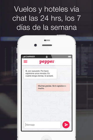 Pepper App screenshot 2