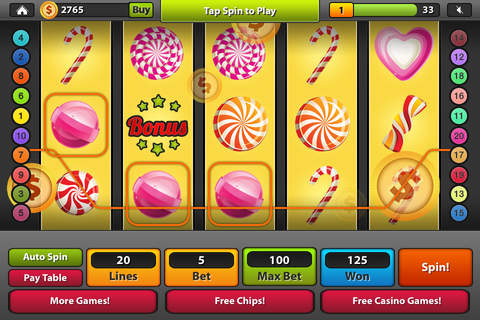Candy Crazy Slots Saga - Hit it Rich Casino screenshot 2