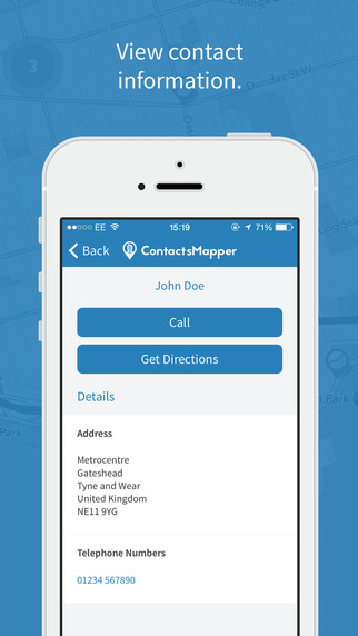 【免費生產應用App】ContactsMapper-APP點子