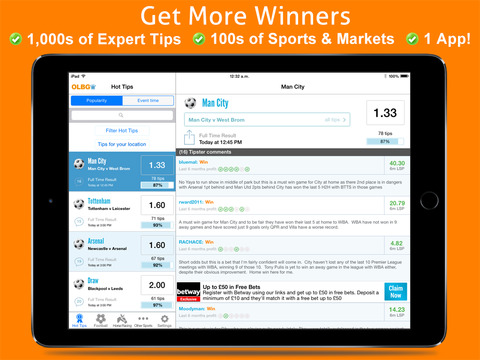 【免費運動App】OLBG Sports Betting Tips - International Edition-APP點子