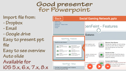 Good presenter - for Powerpoint