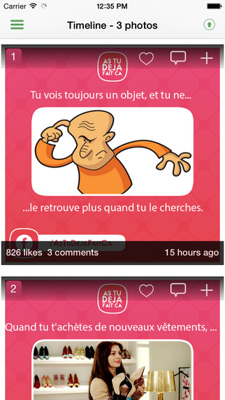 【免費社交App】As Tu dèjá fait ça?-APP點子