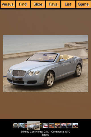 Car Specs Bentley Edition screenshot 2