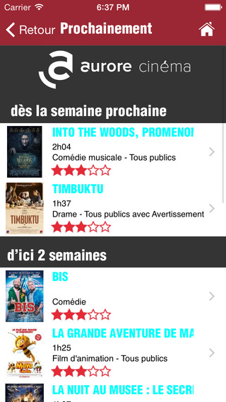 免費下載娛樂APP|Aurore Cinéma app開箱文|APP開箱王