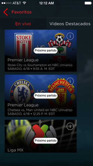 【免費運動App】NBC Deportes – En Vivo Extra-APP點子