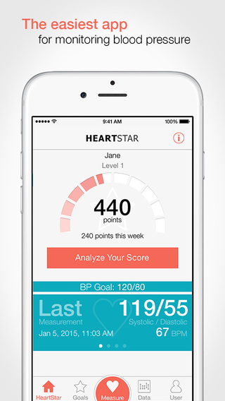 HeartStar Blood Pressure Monitor