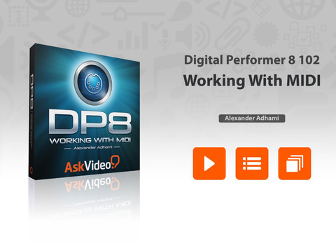 【免費音樂App】AV for Digital Performer 8 102 - Working With MIDI-APP點子