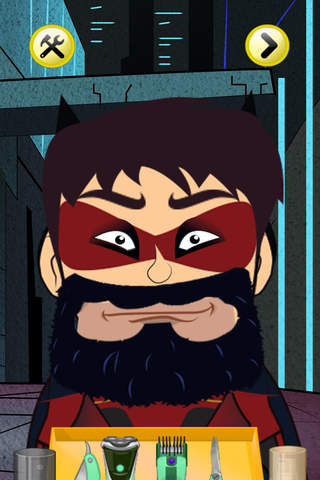 Shave Game for Batman Cartoon Edition screenshot 2