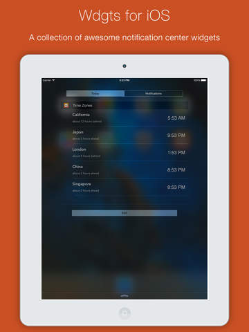【免費工具App】Wdgts - A Collection of Notification Center & Watch Widgets-APP點子