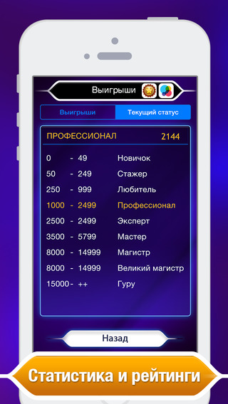 【免費娛樂App】Millionaire Quiz  2015. Горячее кресло-APP點子