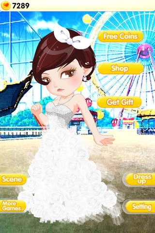 Wedding Dress Up - game for girls screenshot 2