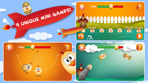 Fun to fly to the top with this new epic farm game so play cool and tap the most crazy chicken eggs 