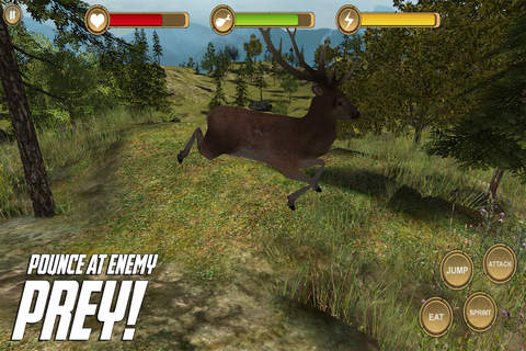 Stag Deer Simulator HD Animal Life screenshot 4