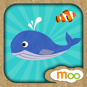 Marine Animals - Puzzle, Coloring and Underwater Animal Games for Toddler and Preschool Children LOGO-APP點子