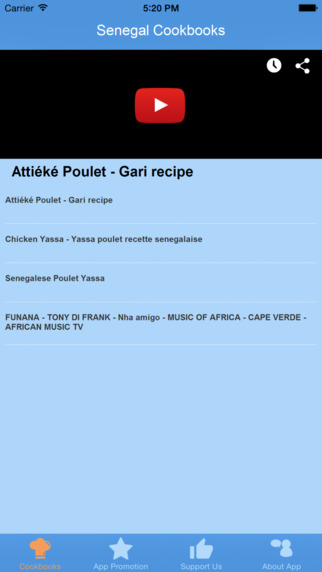 Senegal Cookbooks - Video Recipes