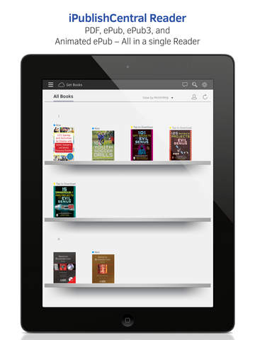 【免費書籍App】iPublishCentral Reader - Read Interactive eBooks and PDFs on iPad and iPhone-APP點子