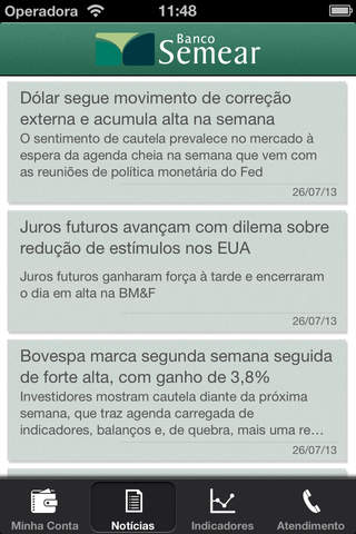 Banco Semear screenshot 2