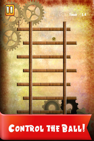 A Retro Roll Ball Puzzle - Steampunk Mazes ZX screenshot 2