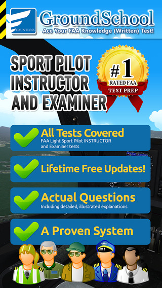 GroundSchool FAA Knowledge Test Prep - Sport Pilot Instructor and Examiner
