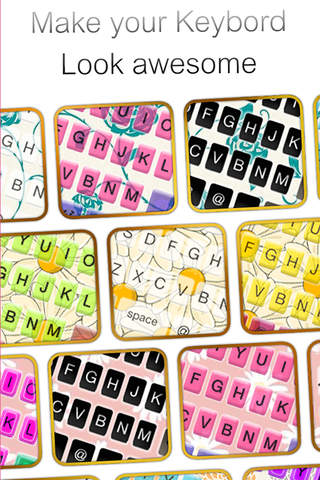 Custom Keyboard Vintage : Color & Wallpaper Themes in The Best Designs Collection Style screenshot 3