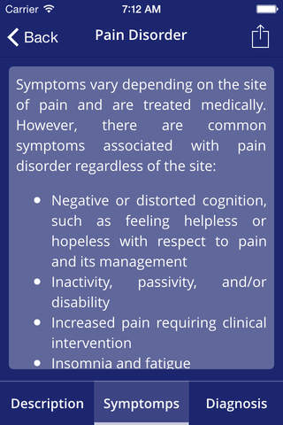 Medical Diseases, Conditions & Treatments screenshot 2