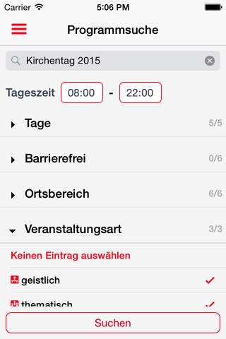 Kirchentag 2015 screenshot 2