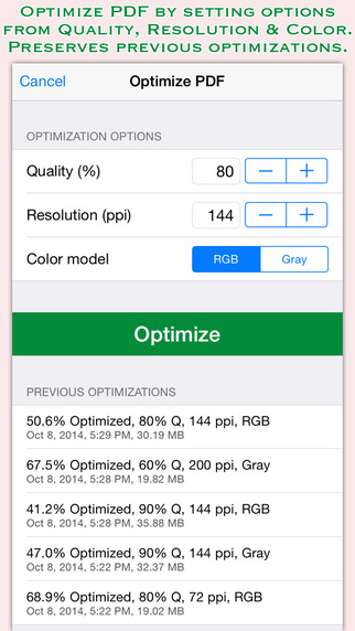 免費下載生產應用APP|PDFOptim Lite for iOS app開箱文|APP開箱王
