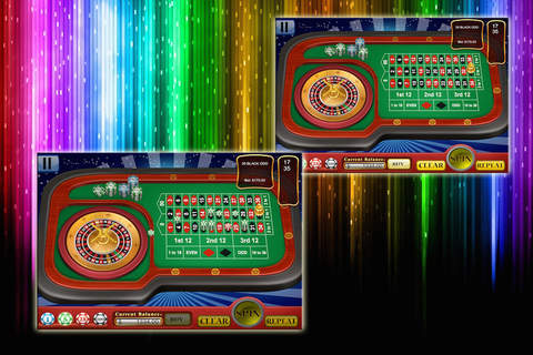 Royal Roulette casino wheel game Free screenshot 2