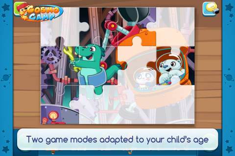 CosmoCamp: Puzzle Game App for Toddlers and Preschoolers screenshot 3