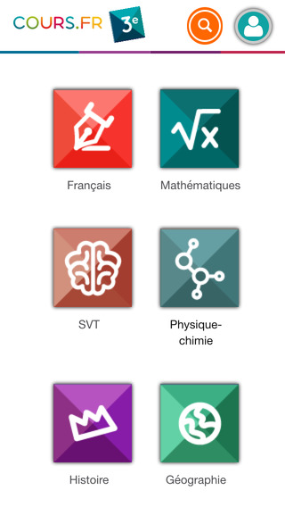 【免費教育App】Cours.fr 3e-APP點子