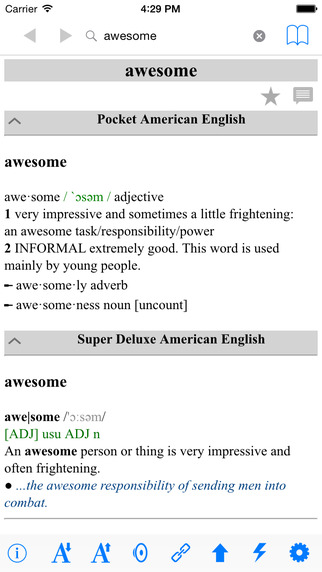 Super Deluxe American English Dictionary