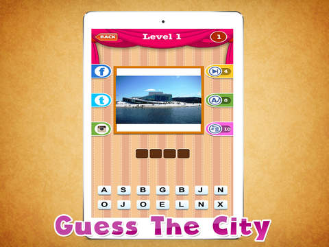 【免費遊戲App】City Trivia -Guess City Around The World!!!!-APP點子