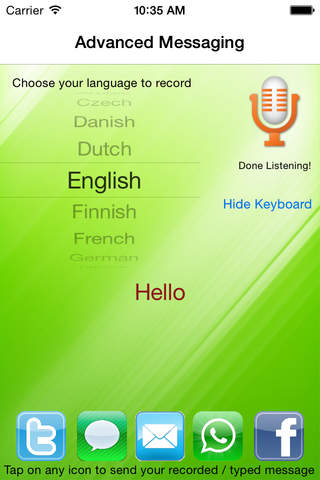 ActiveVoice - Speech Recognition to Text screenshot 4