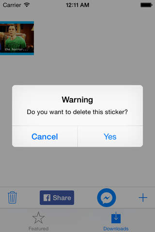 Stickers - Cute & Fun for Messenger screenshot 3