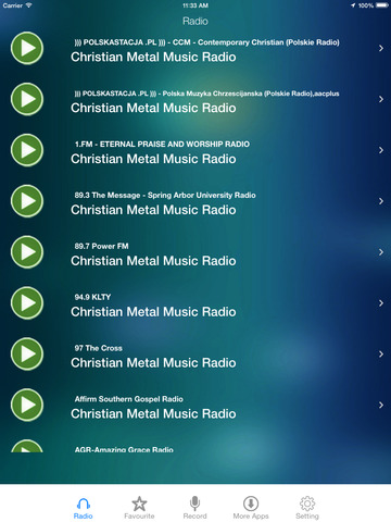 【免費音樂App】Christian Metal Music Radio Recorder-APP點子