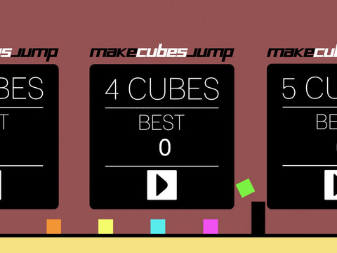 【免費遊戲App】Make Cubes Jump-APP點子