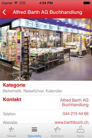 ShopVille-Zürich Hauptbahnhof screenshot 4