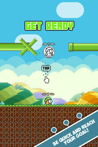 Tiny Copter - Swing pass between pipes screenshot 4
