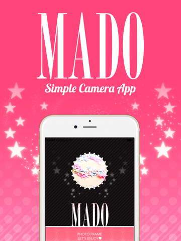 【免費攝影App】MADO -Cute Frame Camera--APP點子