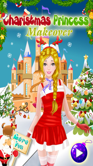 Christmas Princess Girls Games