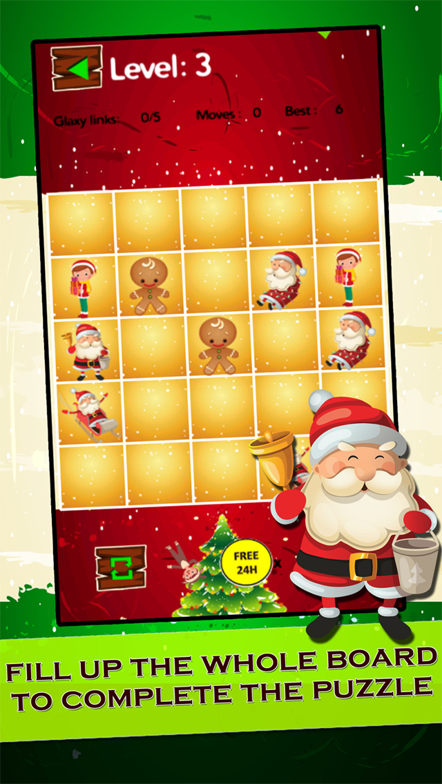 App Shopper: Santa Draw Christmas Line -Connect The Colors And Match Free (Games)