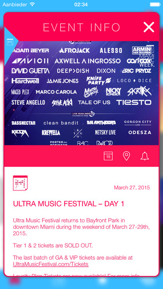 【免費音樂App】Miami Music Week 2015-APP點子