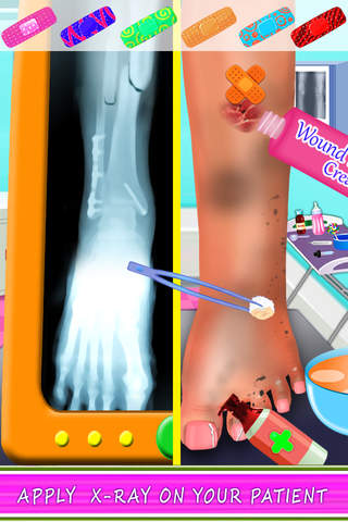 Crazy Leg Doctor – Virtual Surgery Games for kids, Boys & Girls screenshot 2