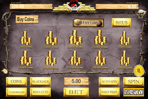 ` AAA Pirate Party VIP Slots Bash - Lucky Jackpot Casino Journey Games Free screenshot 2