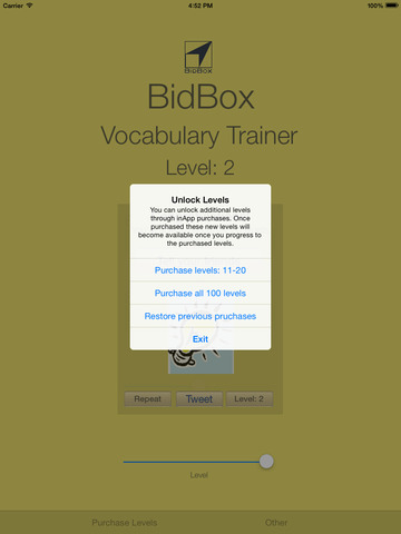 【免費旅遊App】BidBox Vocabulary Spanish: 101-APP點子