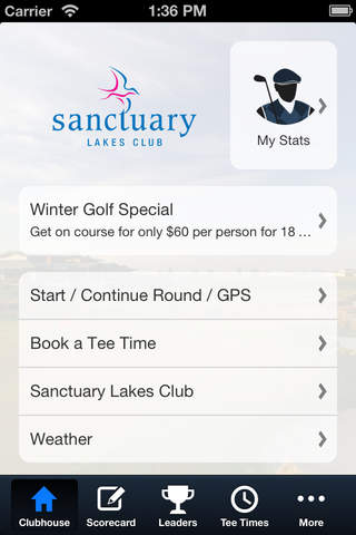 Sanctuary Lakes Golf Club screenshot 2