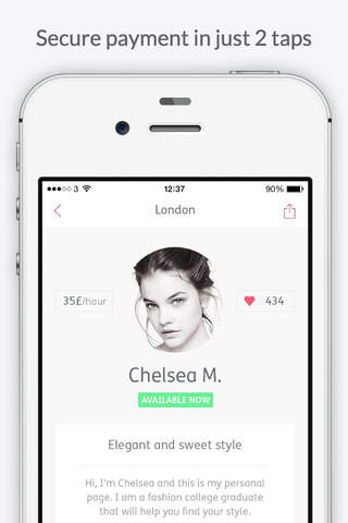 Stylio - App Your Style London - On-Demand Shopping Helpers screenshot 4