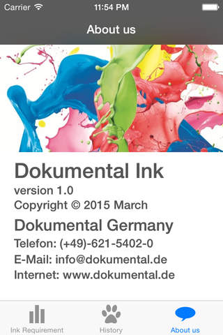 Dokumental Ink Supplier Germany screenshot 3